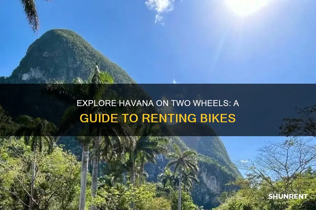 how to rent a bike in havana