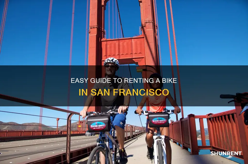 how to rent a bike in san francisco