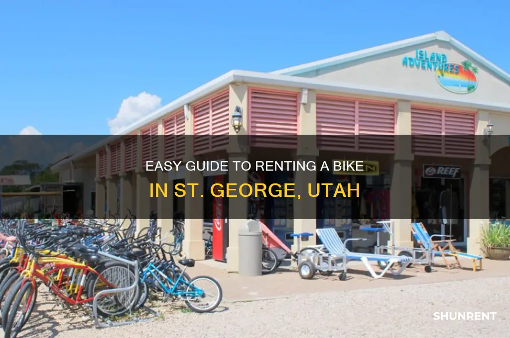 how to rent a bike in st george utah