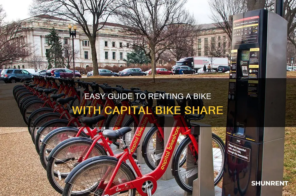 how to rent a bike with capital bike share