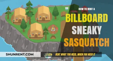 Renting a Billboard in Sneaky Sasquatch: A Step-by-Step Guide