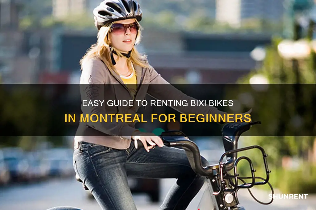 how to rent a bixi bike in montreal