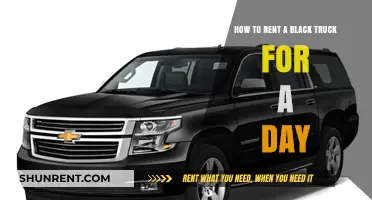 Renting a Black Truck for a Day: Quick and Easy Guide