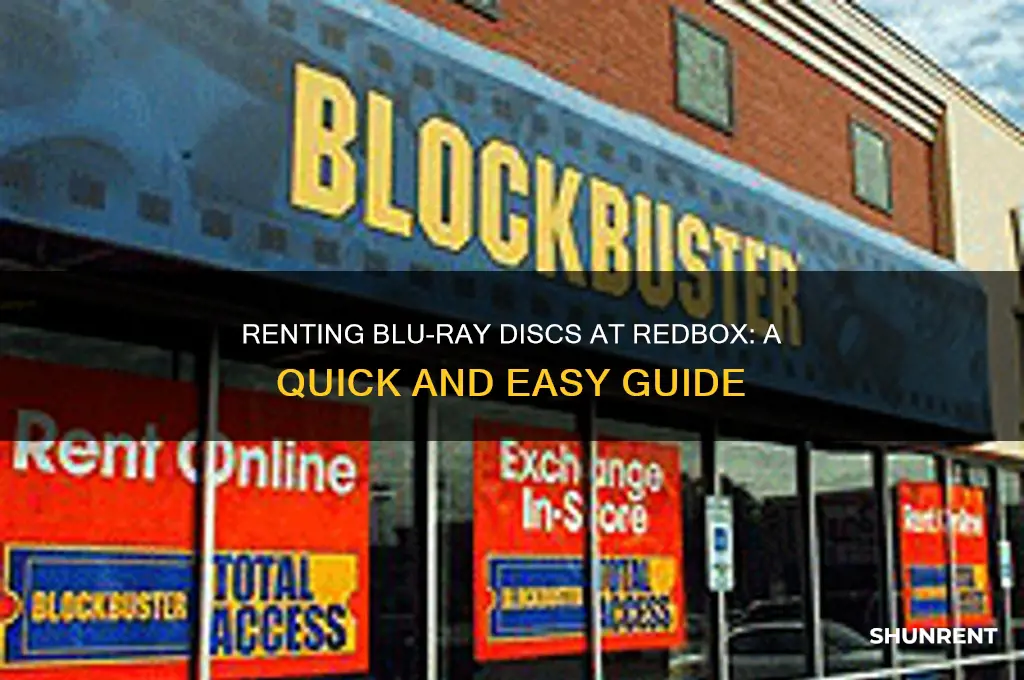 how to rent a blu-ray disc at redbox