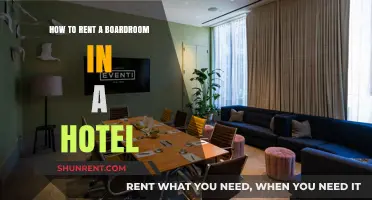 Renting a Hotel Boardroom: A Step-by-Step Guide for Success