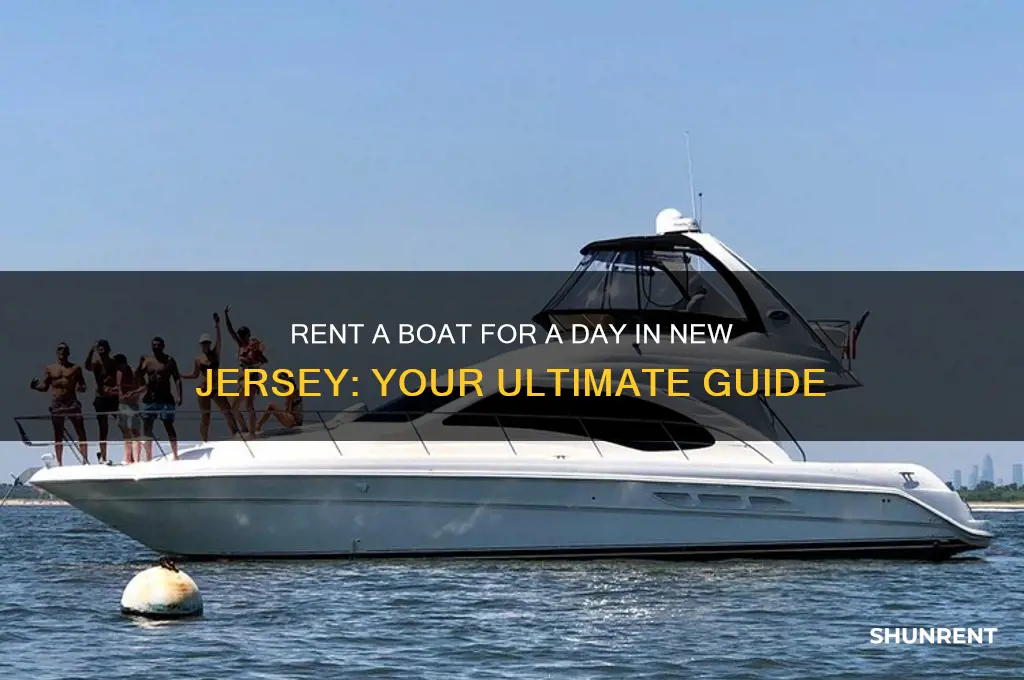 how to rent a boat for a day new jersey