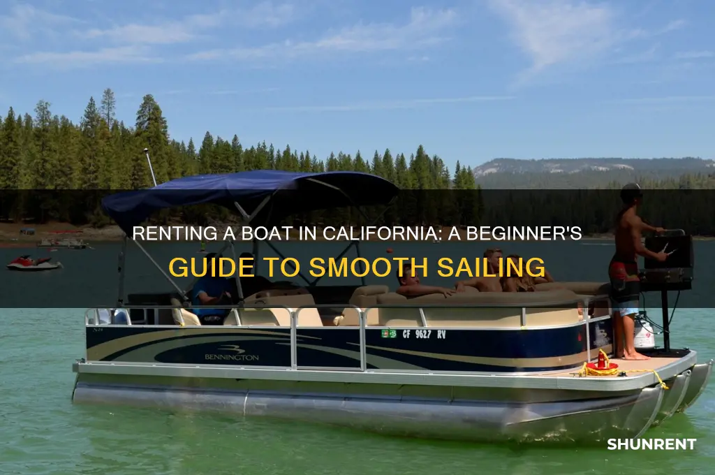 how to rent a boat in california