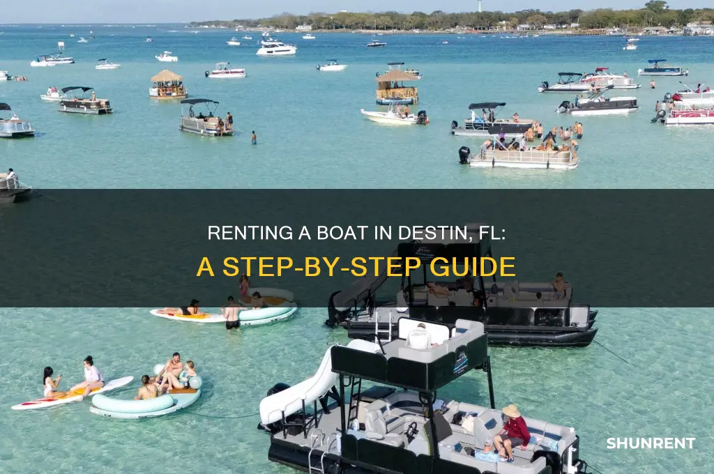 how to rent a boat in destin fl