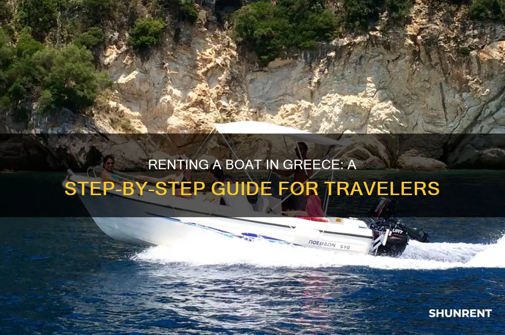 how to rent a boat in greece