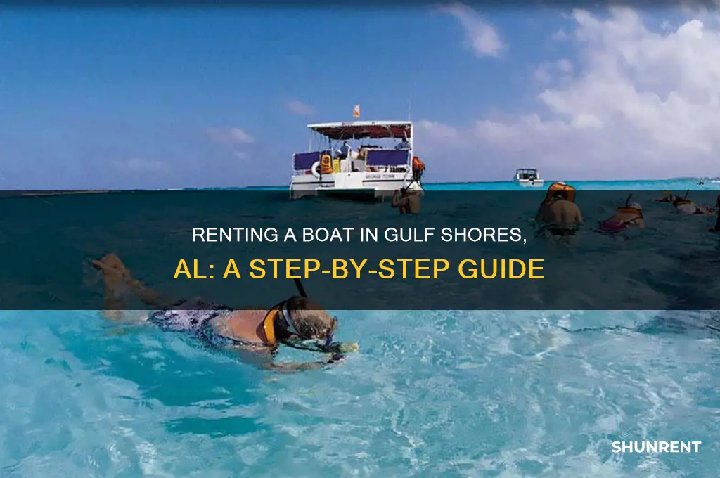 how to rent a boat in gulf shores al