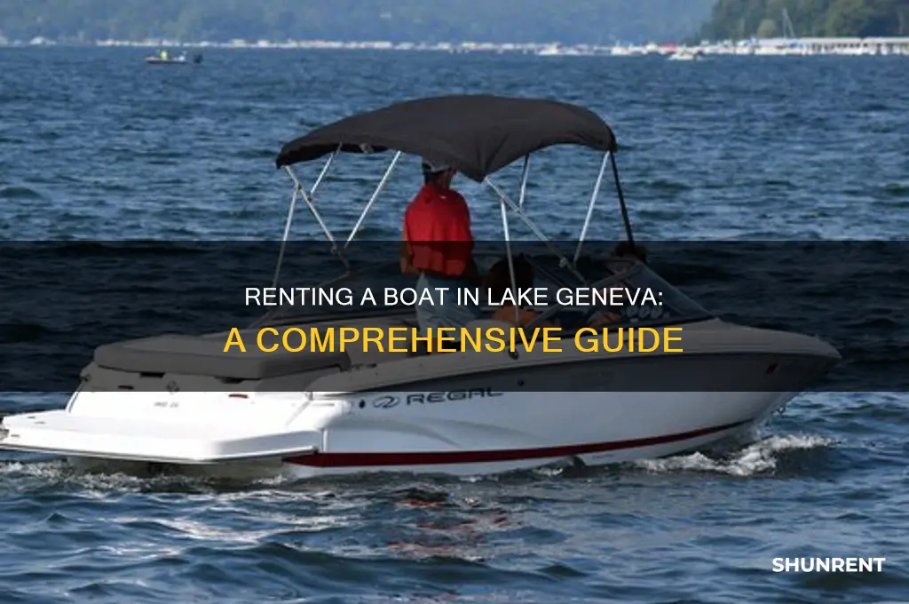 how to rent a boat in lake geneva