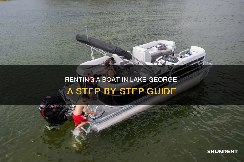 how to rent a boat in lake george