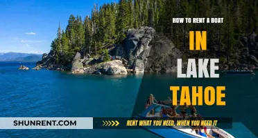 Renting a Boat in Lake Tahoe: A Beginner's Guide