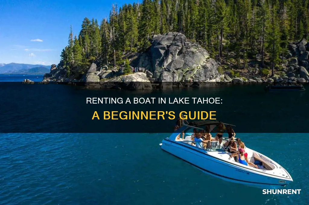 how to rent a boat in lake tahoe