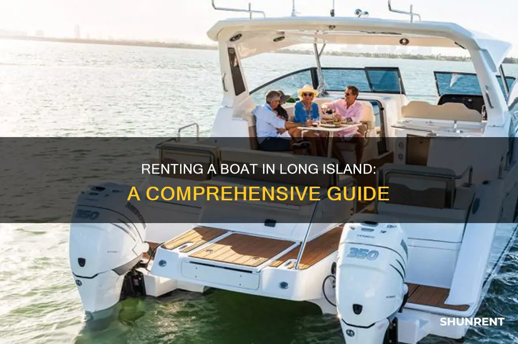 how to rent a boat in long island