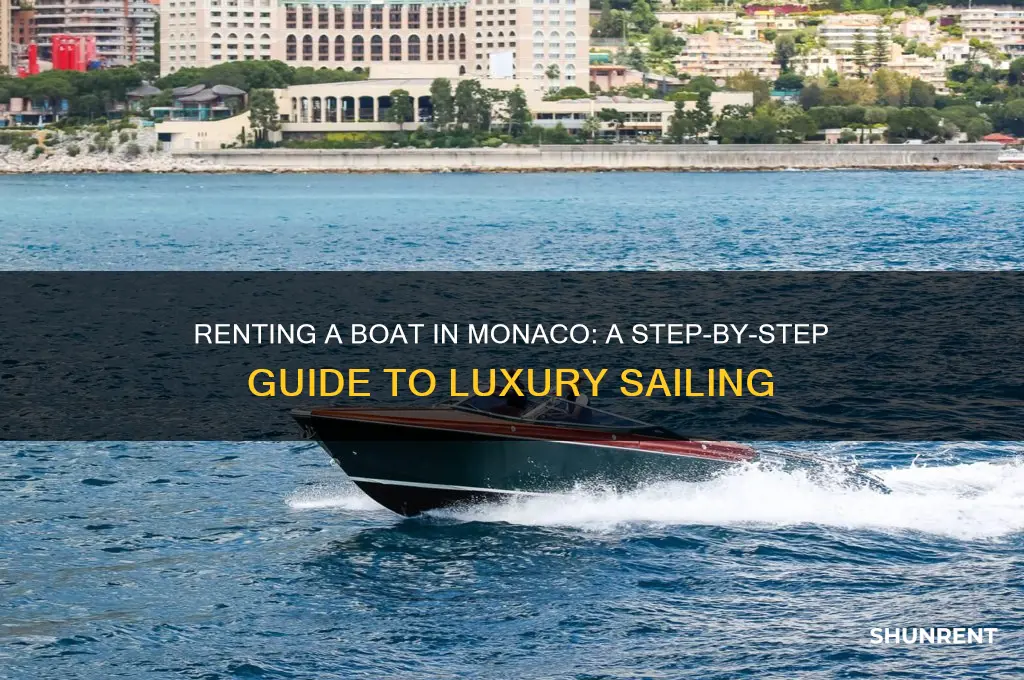 how to rent a boat in monaco