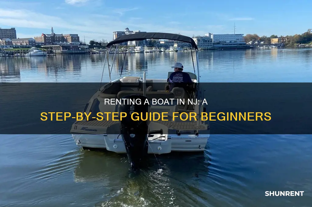 how to rent a boat in nj