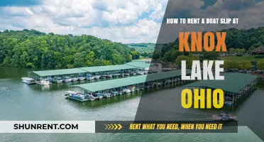 Renting a Boat Slip at Knox Lake, Ohio: A Complete Guide