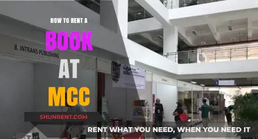 Renting Books at MCC: A Step-by-Step Guide for Students