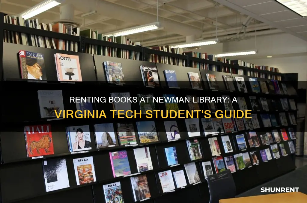 how to rent a book at newman library virginia tech