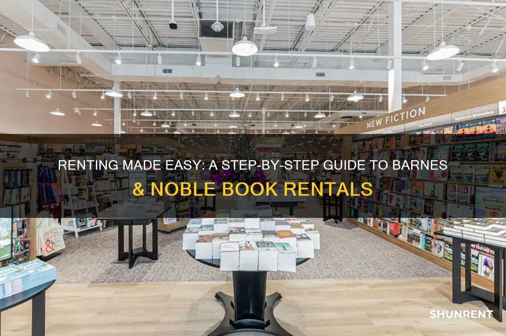 how to rent a book from barnes and noble