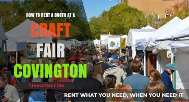 Renting a Craft Fair Booth in Covington: A Step-by-Step Guide