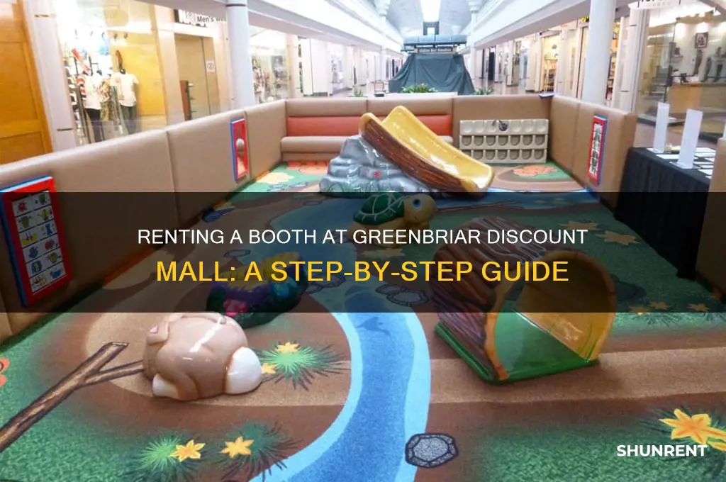 how to rent a booth at greenbriar discount mall