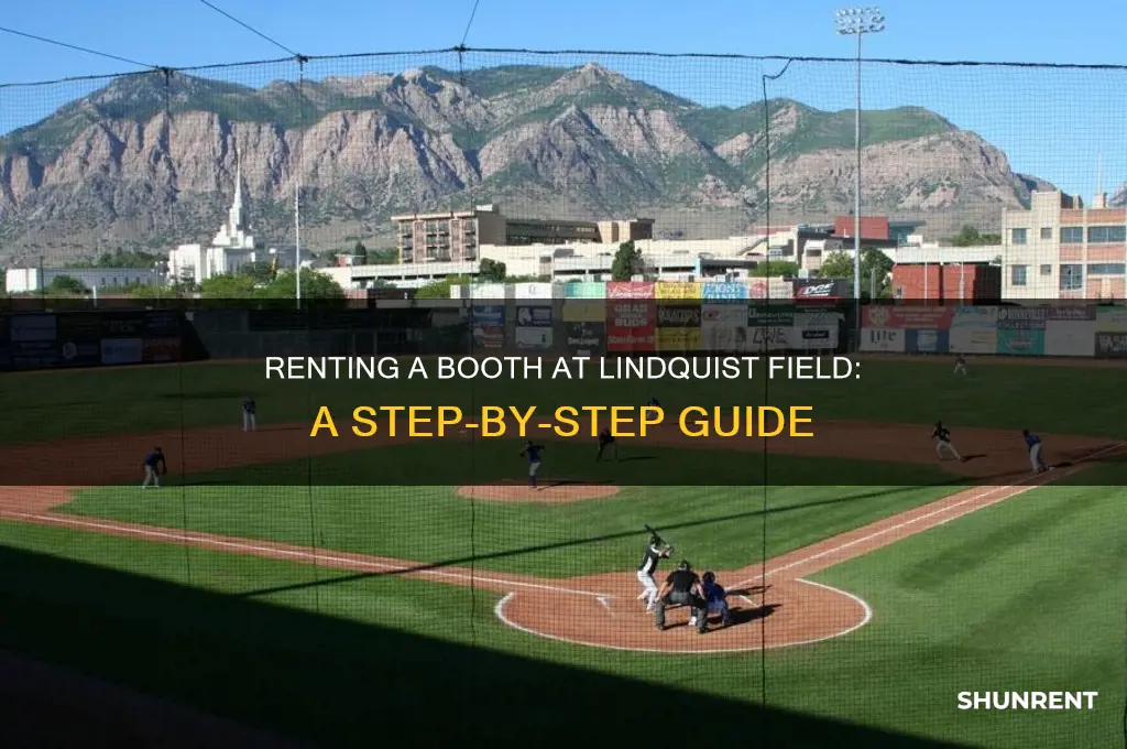 how to rent a booth at the lindquist field