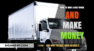 Rent a Box Truck: Profitable Side Hustle Strategies Revealed