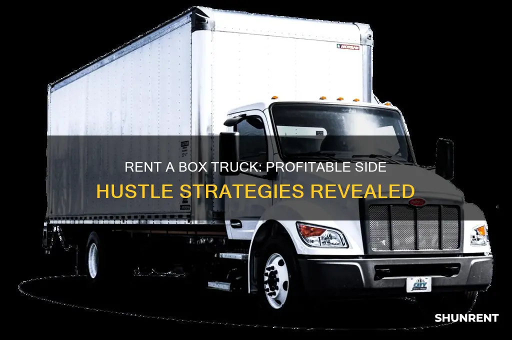 how to rent a box truck and make money