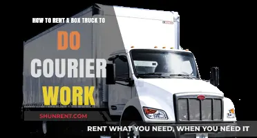 Renting a Box Truck for Courier Work: A Step-by-Step Guide