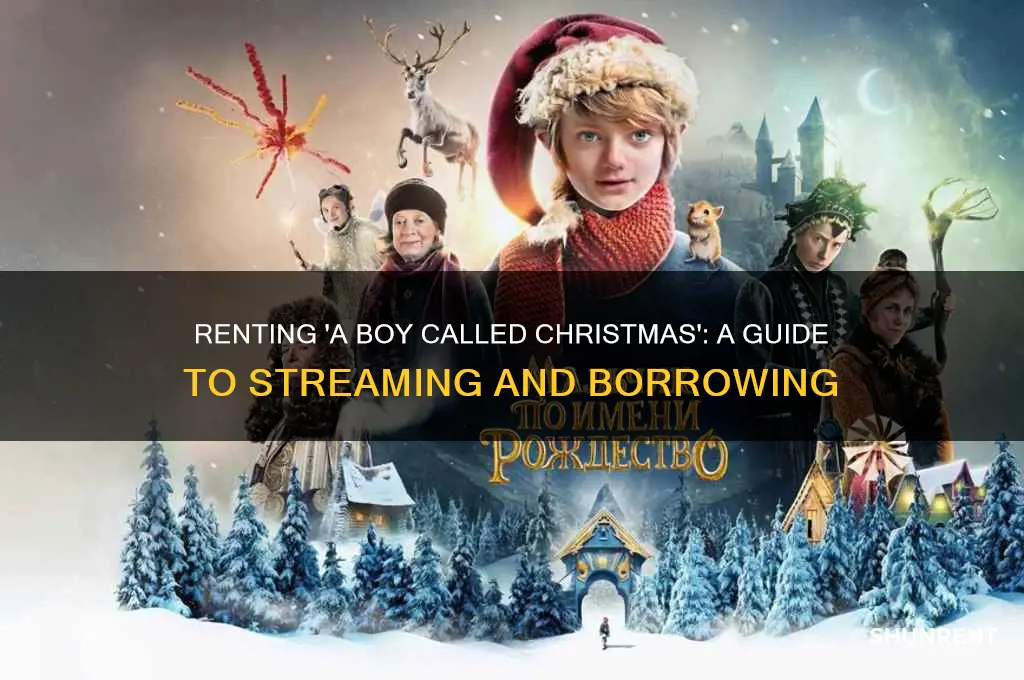 how to rent a boy called christmas
