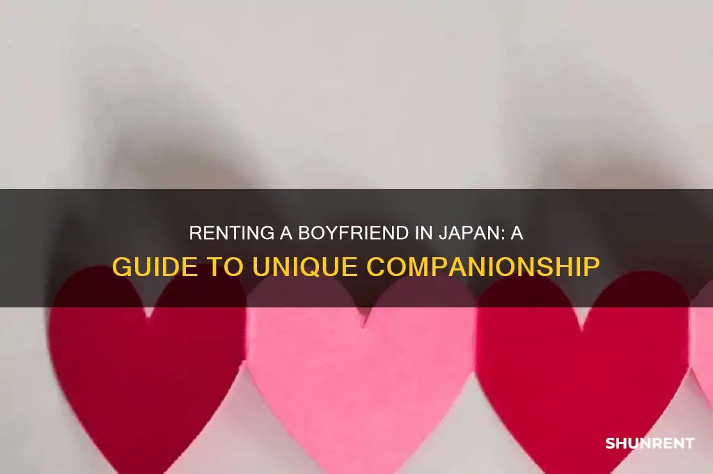 how to rent a boyfriend in japan