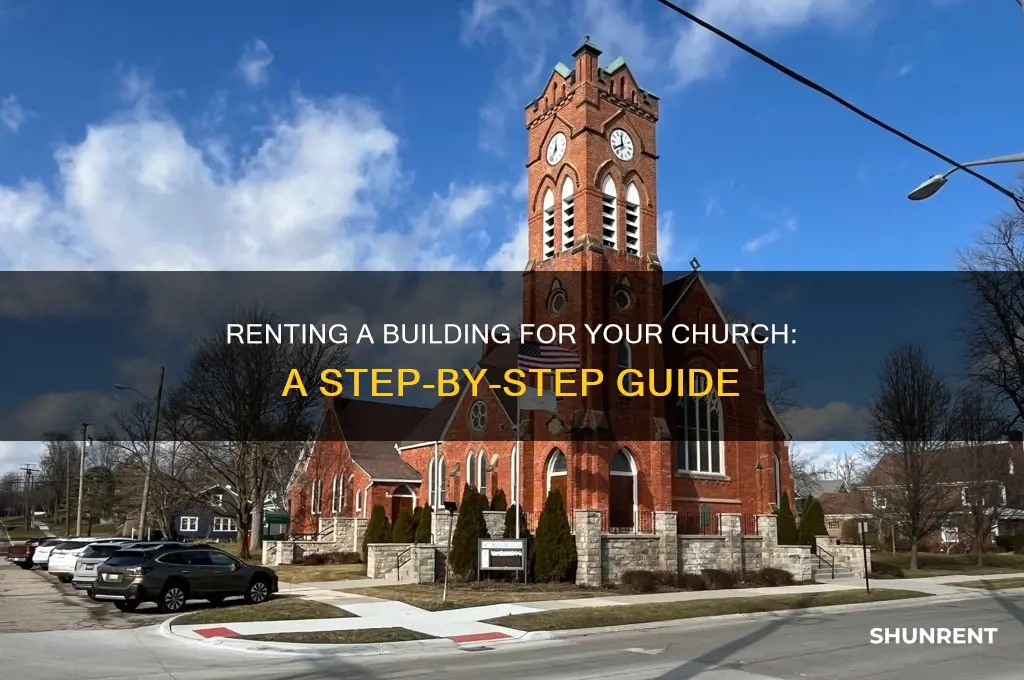how to rent a building for church