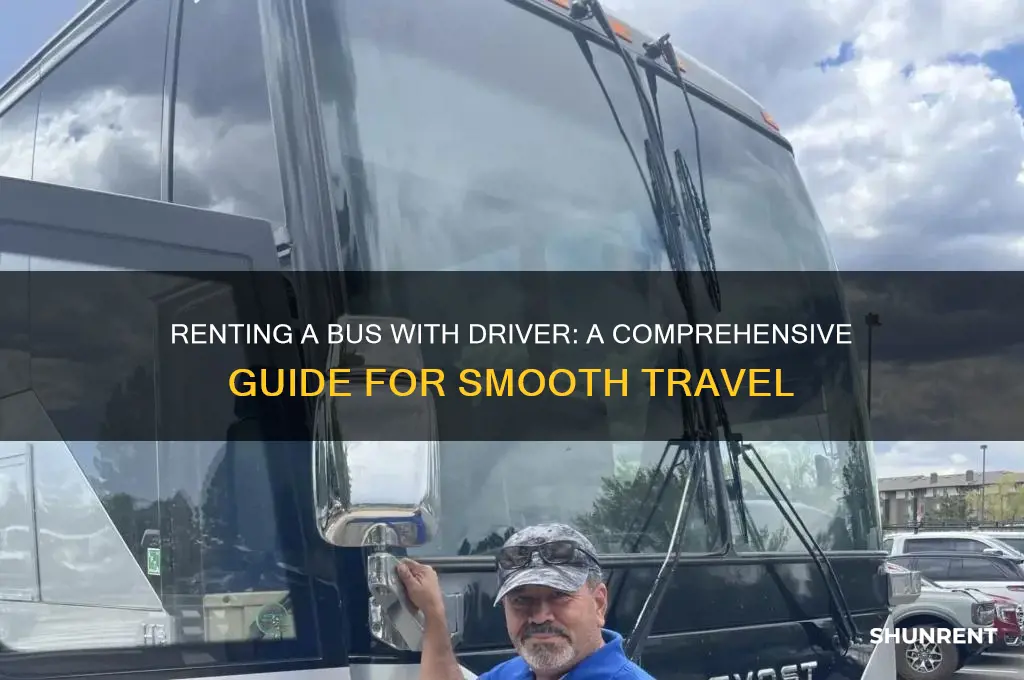 how to rent a bus and driver