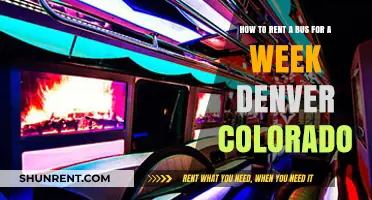 Renting a Bus in Denver: Your Ultimate Week-Long Guide