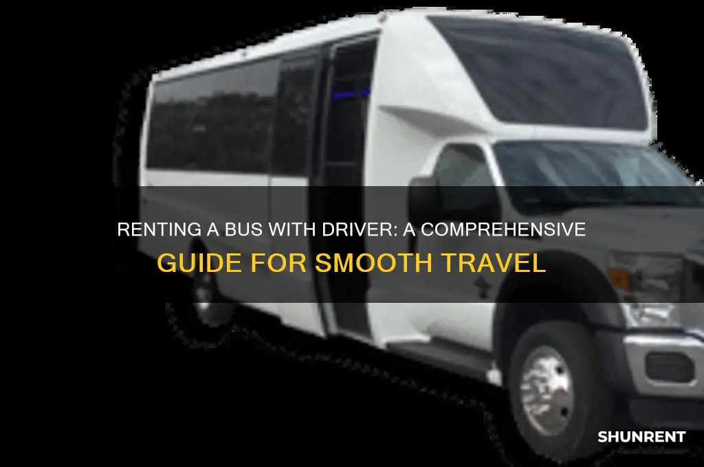 how to rent a bus w a driver