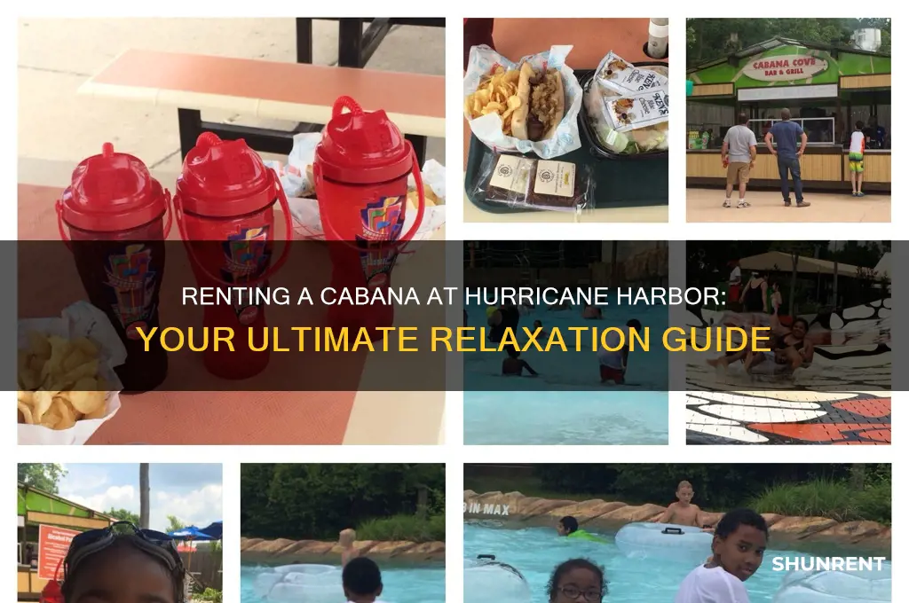 how to rent a cabana at hurricane harbor