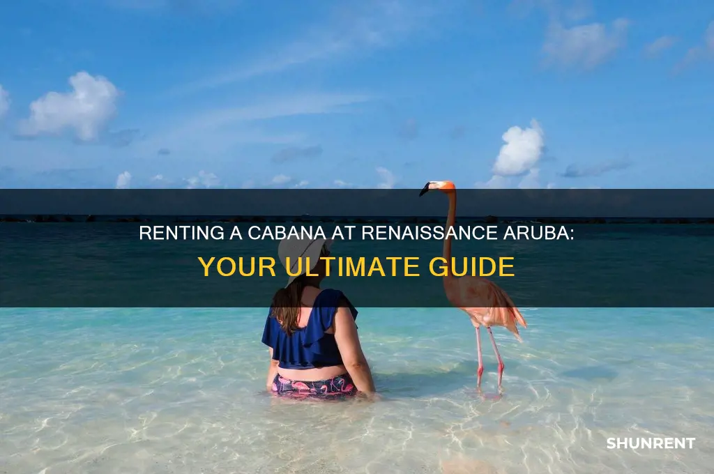 how to rent a cabana at renaissance aruba