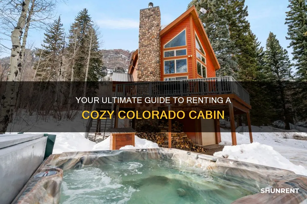 how to rent a cabin in colorado
