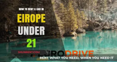 Renting a Car in Europe Under 21: Tips and Tricks