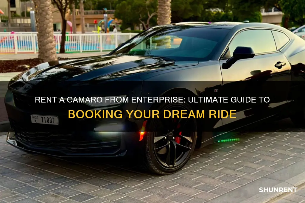 how to rent a camaro from enterprise
