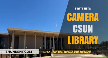Renting Cameras at CSUN Library: A Step-by-Step Guide for Students