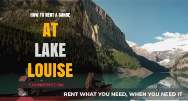 Renting a Canoe at Lake Louise: A Step-by-Step Guide