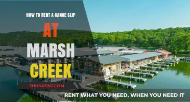 Renting a Canoe Slip at Marsh Creek: A Step-by-Step Guide