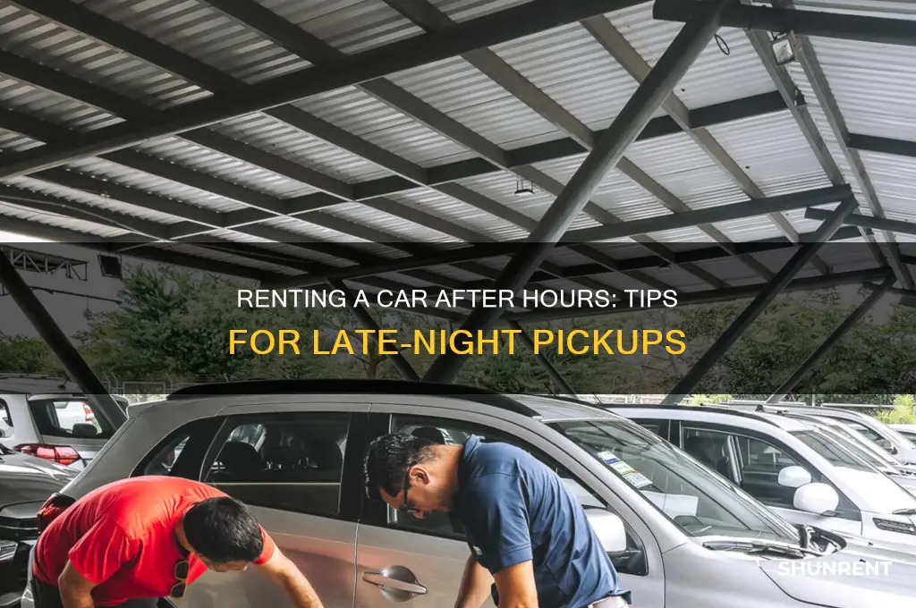 how to rent a caqr after hours