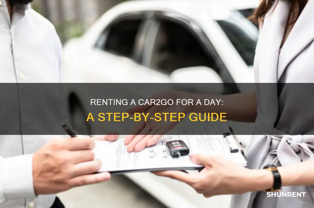 how to rent a car2go for a day
