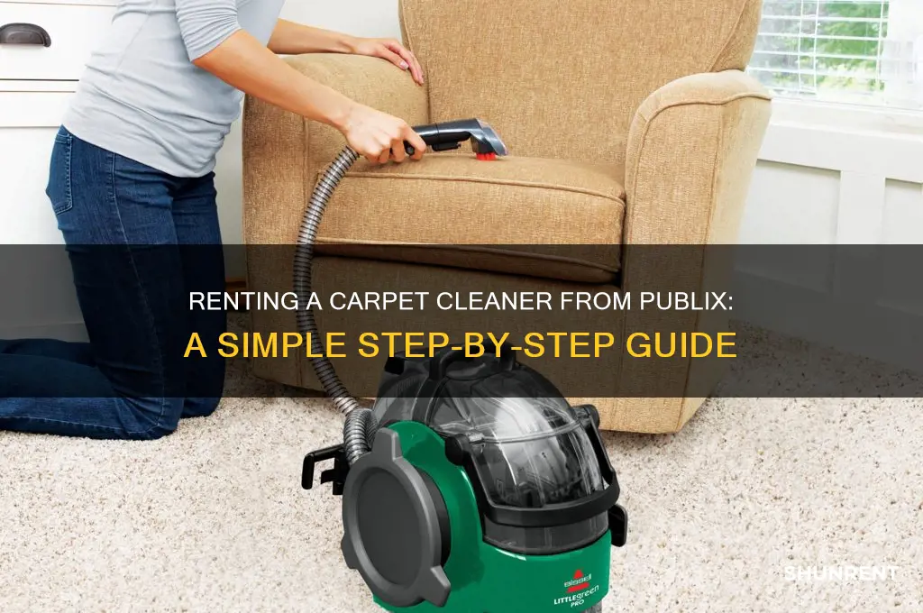 how to rent a carpet cleaner from publix