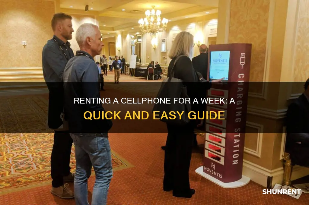 how to rent a cellphone for a week