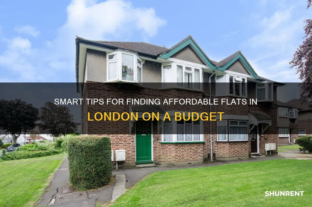 how to rent a cheap flat in london